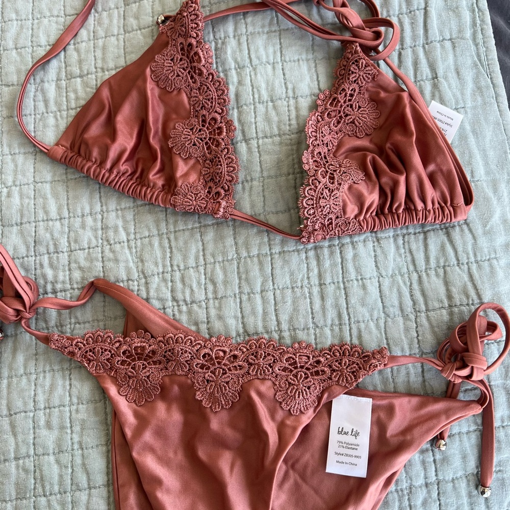 Planet Blue | Blue Life Bikini Set